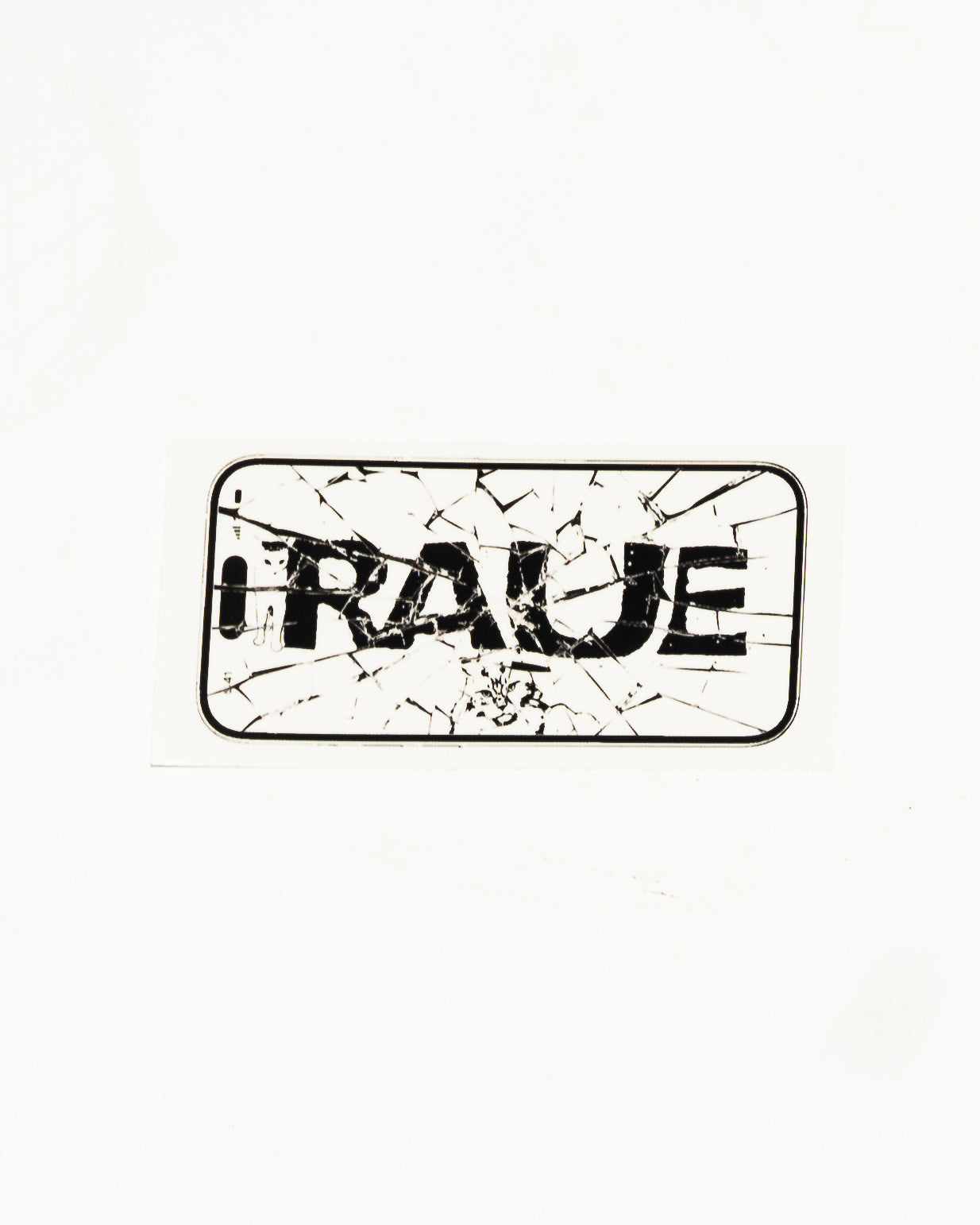 Raue Cracked Phone Sticker