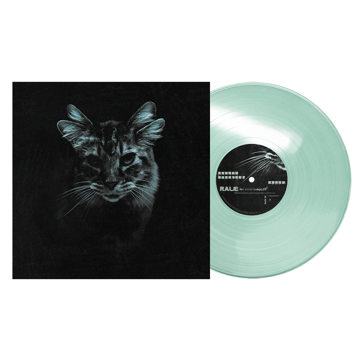 Raue – too scared to explain 10" Vinyl + Patch