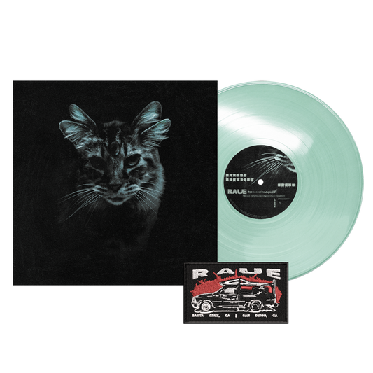 *PREORDER* Raue – too scared to explain 10" Vinyl + Patch