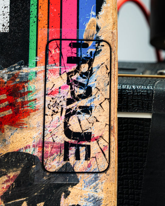Raue Cracked Phone Sticker