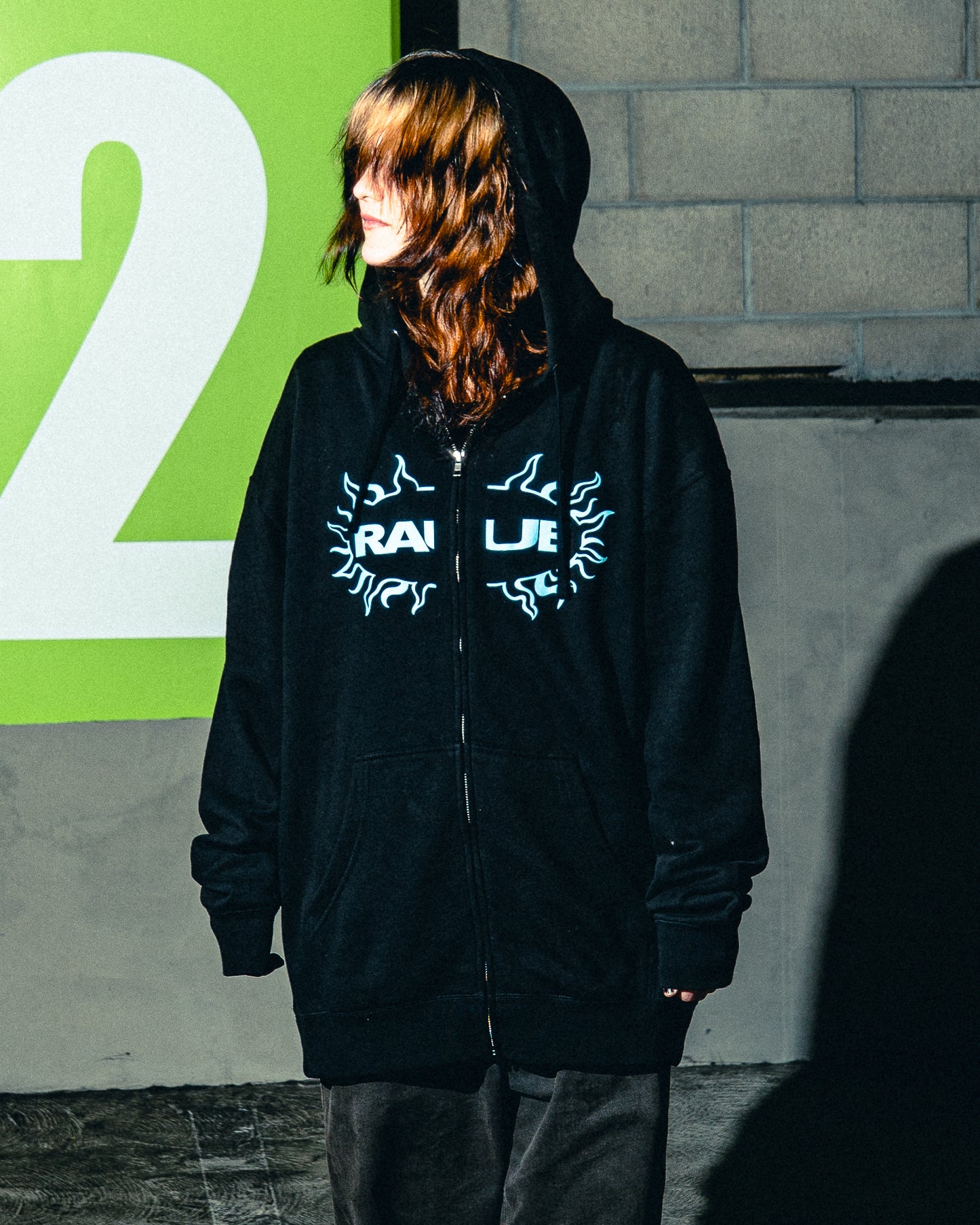 Too Scared To Explain Zip Hoodie