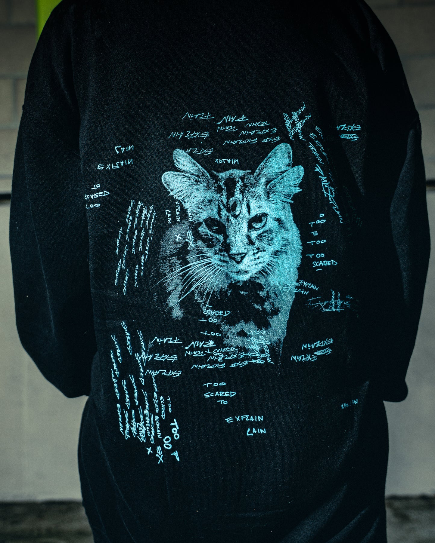 Too Scared To Explain Zip Hoodie